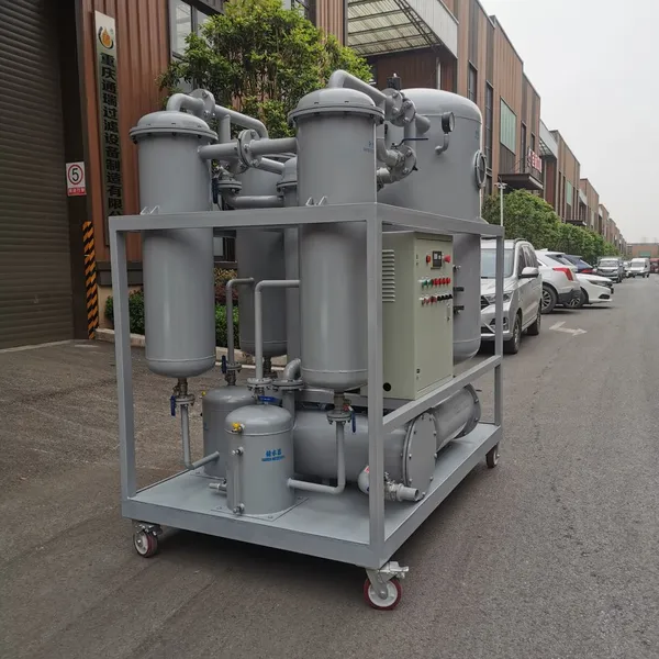 Turbine Oil Cleaning System 6000LPH Lube Oil Purifier photo-3