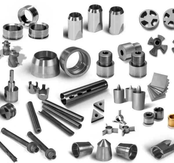 Customized Cemented Pulse Threaded Carbide Nozzle S or A or E Type Exchangeable