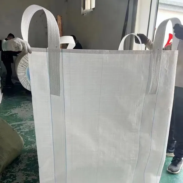 U-panel Type Waterproof Qualified Mesh Bag PP 1000kg - 1500kg Ventilated Big Bag For Storage Of Firewood Leno Bag photo-2