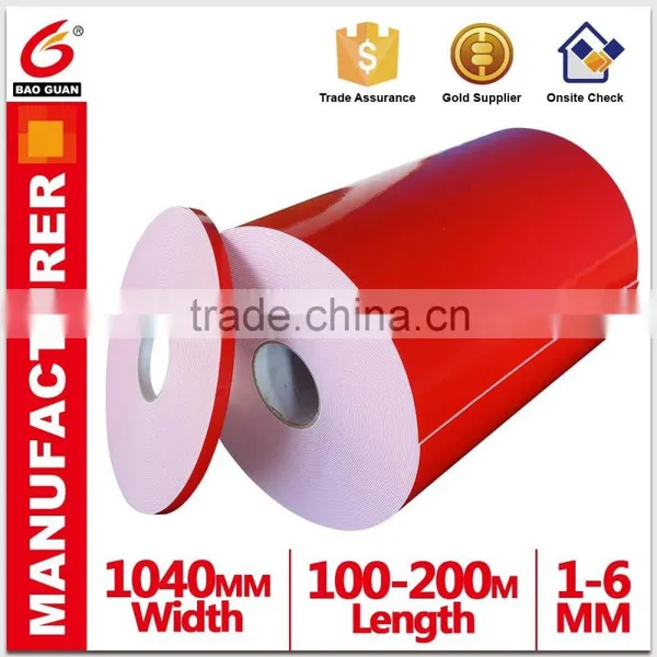 China Innovative Products Double Sided Color Pe/eva Foam Tape For Shockproof photo-2