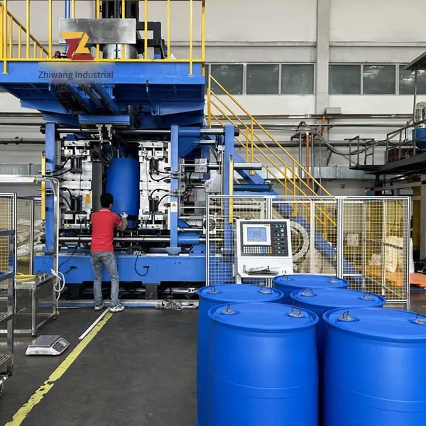 Gejiu 200l Closed Double-ring Plastic Chemical Barrels With Classification Society Certification and un Markings, Qualified for Export With Complete Certificates photo-3