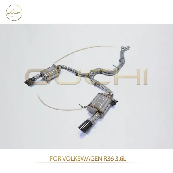 SS304 Exhaust System Catback for Volkswagen R36/Golf GTE MK7/golf MK7/Golf MK7 GTI/ Golf MK8 Muffler With Tips High-performance Car Exhaust Parts