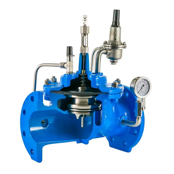High Temperature Hydraulic Power Water Media Regulation Pressure Reducing Valve Control Valve photo-2