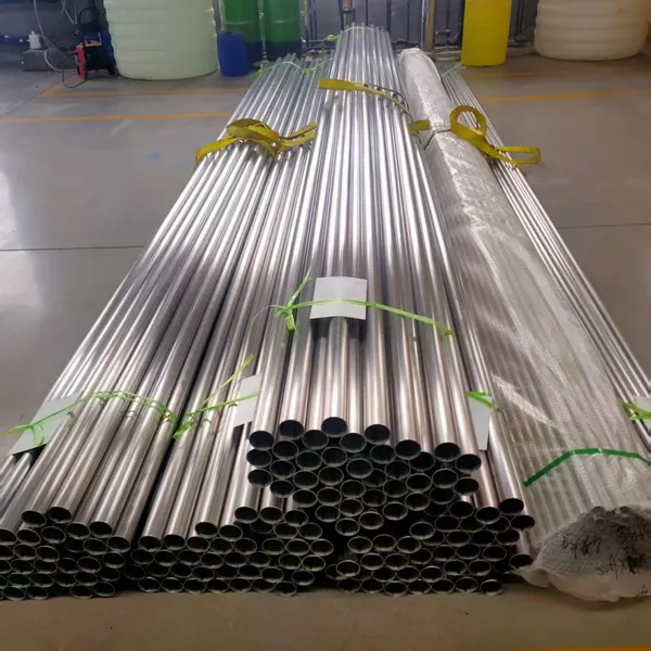 Corrosion-Resistant 1.4435 Stainless Steel Round Pipe, ASTM A240 Standard, Oil Grinding/Linen Finish, for Chemical Processing Piping Systems photo-5