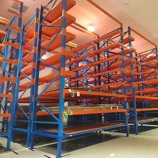 Durable Steel Plate Storage Rack Heavy Duty Sheet Panel Shelving for Logistics Industry