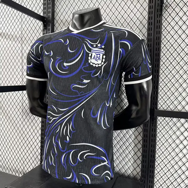 2627 Argentina Away Player Version Jersey for USA, Canada, Mexico World Cup, Messi No.10 Same Style High Quality Low Price Short Sleeve Soccer Shirt photo-4