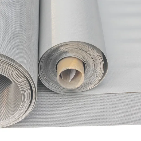 Silver SS Woven Wire Mesh 20-200 Mesh Count for High Anti-corrosion Use