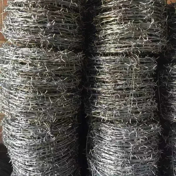 Steel Wire Barbed Mesh with Normal Twist Weaving for Industrial Use