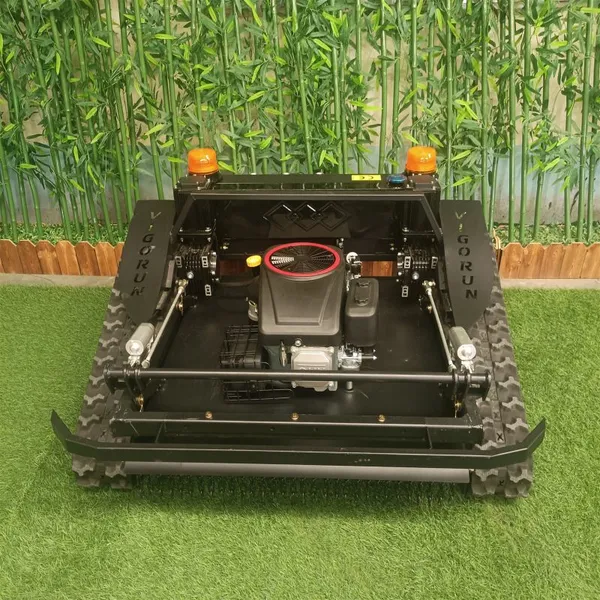 16HP Loncin 452cc Gasoline Engine Industrial Rubber Track Time-saving & Labor-saving Wireless Radio Control Lawn Mower Robot