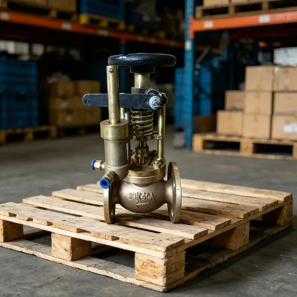 Remote Controlled Pneumatic Marine Valve JIS F7399 for Emergency Shutdown photo-4