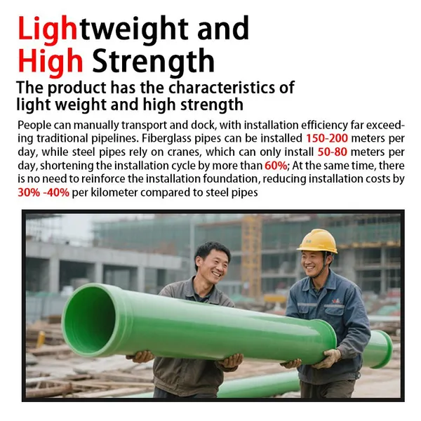 Fiberglass Pipes With Sand Inclusions, Fiberglass Ventilation Ducts, Cable Ducts, Elbows, Drainage and Sewage Pipes, Wrapped Fittings photo-4