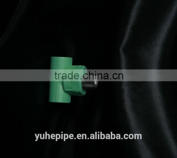 China Manufacturer Hot Sale PP-R Male Tee in Different Colors photo-2