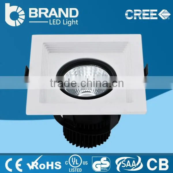 36w Classical Design Low Price Square Cob Led Downlight Dimmable Led Downlight Led Recessed Mounted Downlight Aluminum AC85/265 photo-3