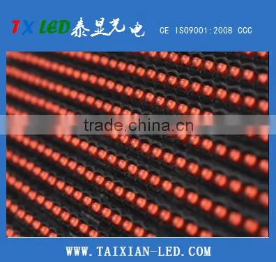 P10 Red Semi-outdoor Running Text LED Panel P10 Semi-outdoor White/blue/red/ Green Single Color Led Display Module Quality Choice