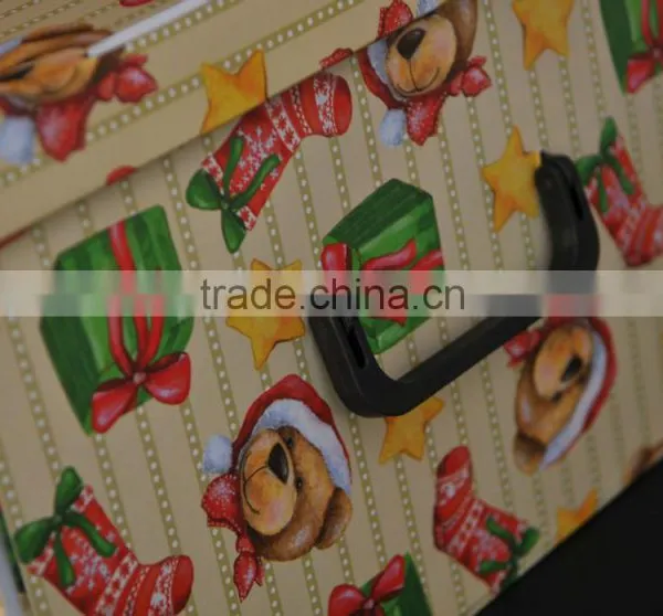 Folding Strong Cardboard Handle Storage Box photo-2