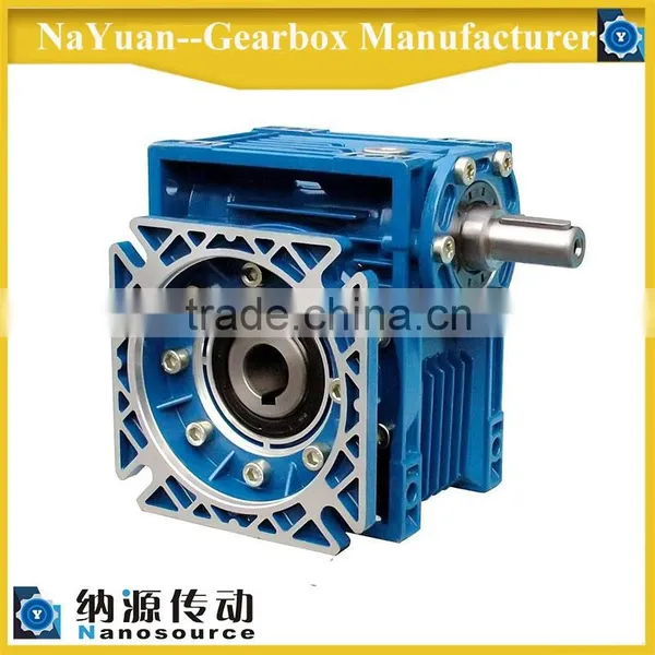 NRV F 030 20:1 FA Flange Solid Input Hollow Output Shaft Electric Motor Speed Reducer photo-3