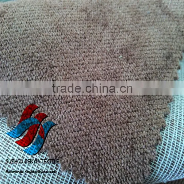 Jiangsu Factory Poly/Nylon Velveteen Corduroy Sofa Fabric