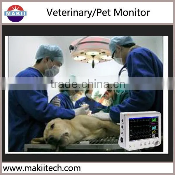 Multiparameter Veterinay Monitor for Pet and Animal