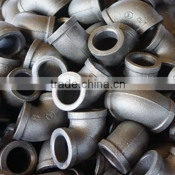 CE Standard 90 Degree Galv Elbow Pipe Fitting