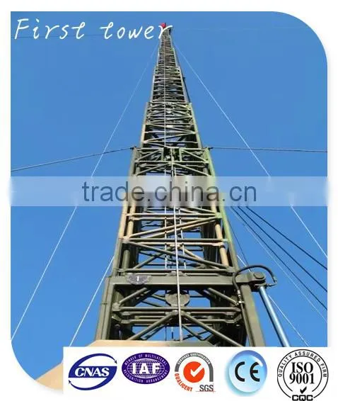 Guyed Wire Tubular Communication Tower photo-4