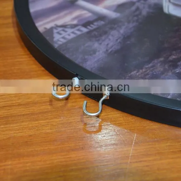 Edgelight PF9 ABS Plastic Light Box Double Sides Round Type Used for Exhibition photo-2