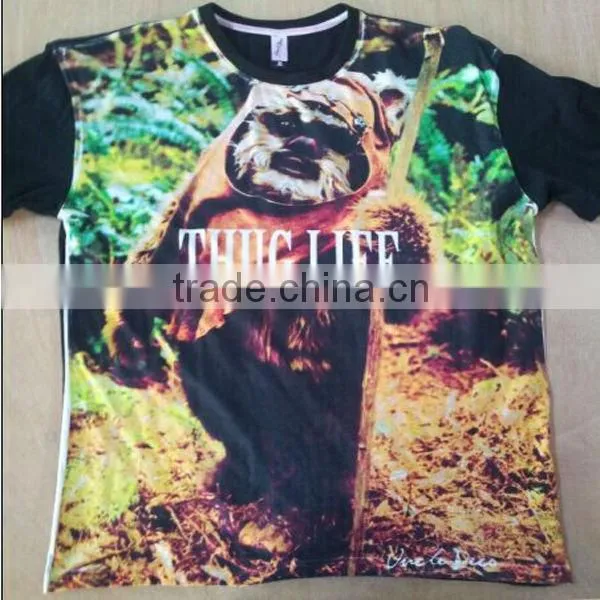 3D Full Color Printed Cotton Tshirt photo-2
