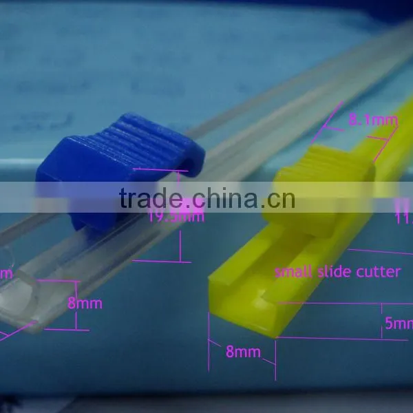 Small Slide Cutter, Stick-on Type Cling Film Slide Cutter, for Cutting Cling Film Food Wrap, Plastic Film, Stretch Film photo-4