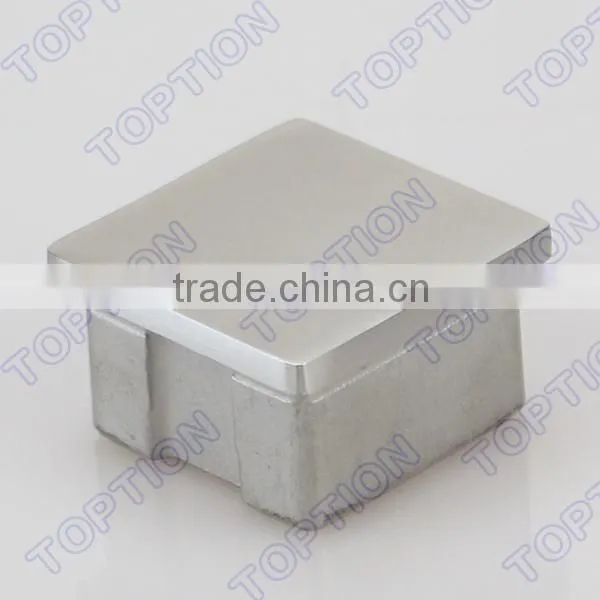Stainless Steel Handrail Balustrade Tube End Cap M8 Thread Suqare End Cap photo-2