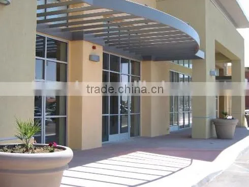 Hwarrior Decoration Reflected Glass Full Frame Glass Curtain Wall