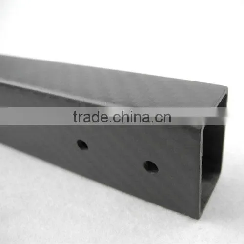 Good Hardness Carbon Fiber Tube Carbon Fiber Rectangular Tubing