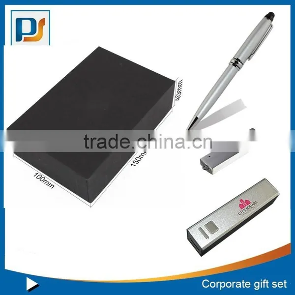 2015 Promotional Gifts High-grade Computer Accessories 3 in 1 Gift Bag With Power Bank&stylus Pen &usb Disk photo-5
