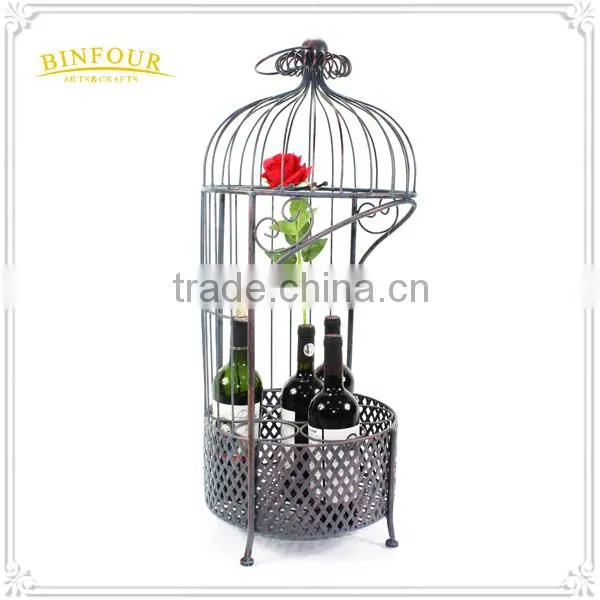 Single Black Counter Bottle Wine Rack Red Wine Bottle Stoppers Display Rack photo-2