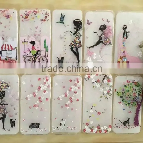 TPU Printed Thin Soft Silicon Rubber Case Skin Cover For IPhone 6S/6/5S/5 6 Plus photo-3
