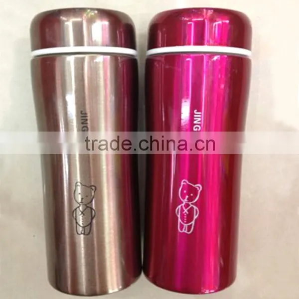 Stainless Steel Office Bottle Double Wall Leak Proof