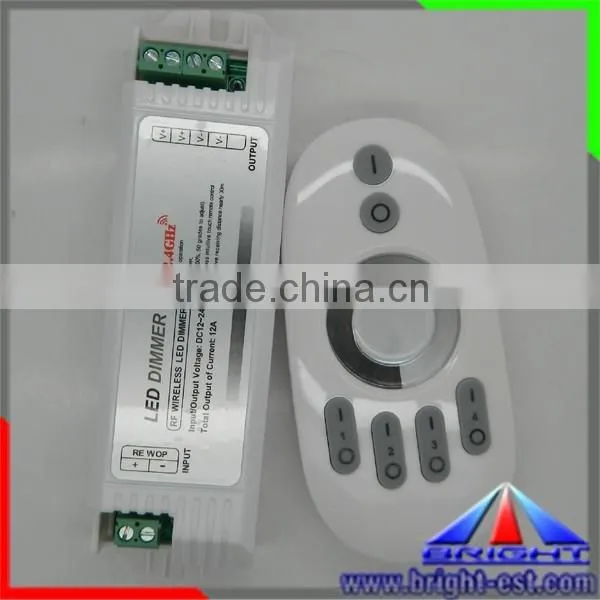 2.4G RF Led Controller 1channel/2channel/4channel Programmable Controller, 2.4G RF Touch LED Controller for LED Strip photo-3