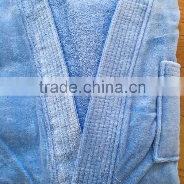 Men's Bathrobes Terry Bathrobe Cotton Towel Pile Loop Dressing Gown for Men Male Bathrobe Men & Women Bath Robe for Men Couples photo-3