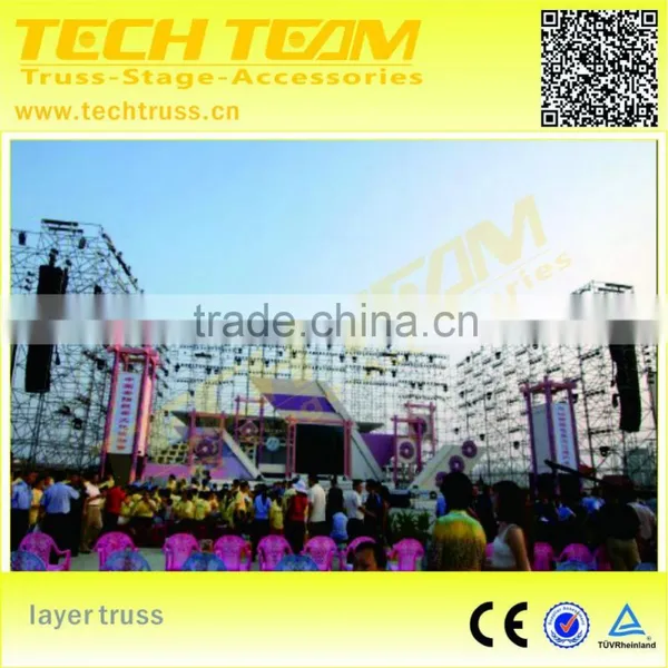 Layer Tower Truss System for Sale , Concert Scaffolding Truss System photo-5
