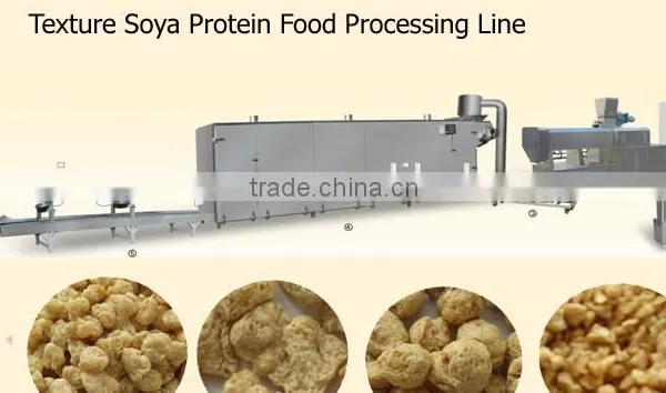 Full Automatic TVP/TSP Soya Protein Process Equipment photo-2