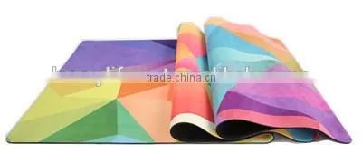 2016 Hot Sale Combo Yoga Mat, Digital Printed Yoga Mat,bonus Strap photo-2
