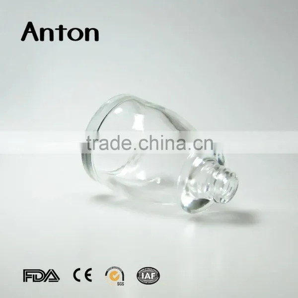 Clear Perfume Glass Bottles With Lid photo-5