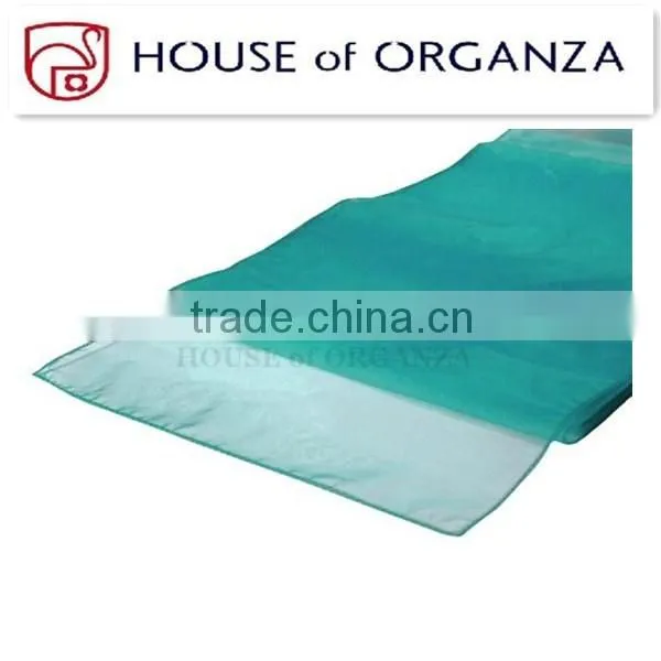 Wedding Decor Supplies Banquet Organza Table Cover Overlay Runners for Wedding Party Table Decoration