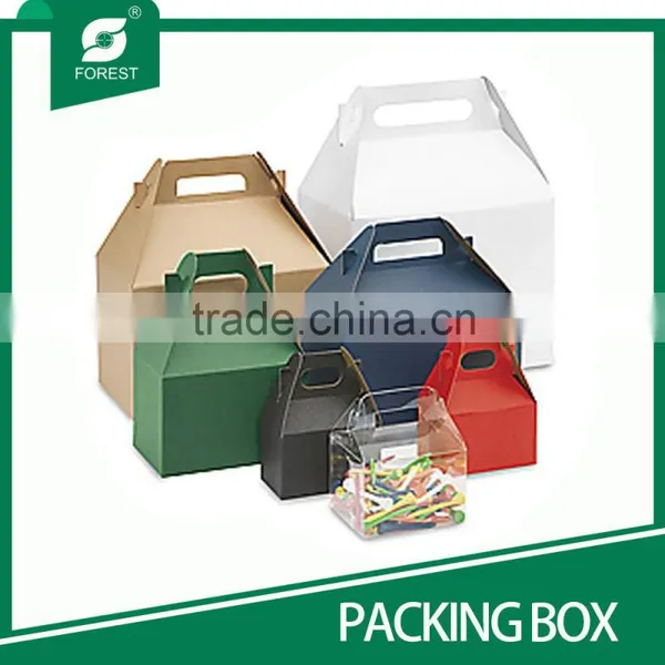 KRAFT CARDBOARD HANDLE PACKING CARRIER photo-3