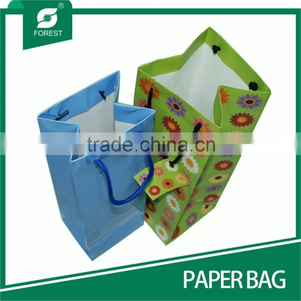 ARTPAPER MATERIAL FANCY PAPER BAG FOR WINE PACKAGING photo-3
