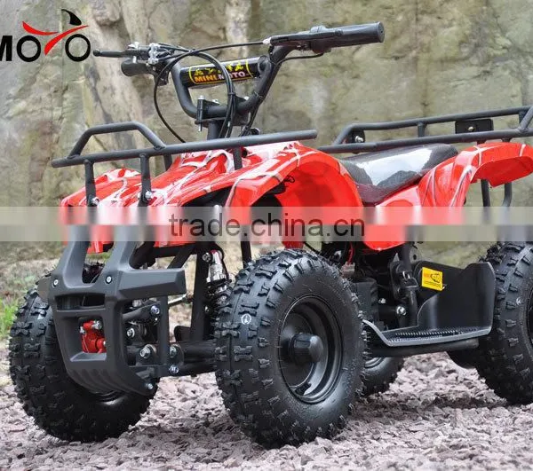 QWMOTO 500W 800W 1000W Mini Buggy Kids Electric Quad Bike Mini Moto ATV Quad photo-2