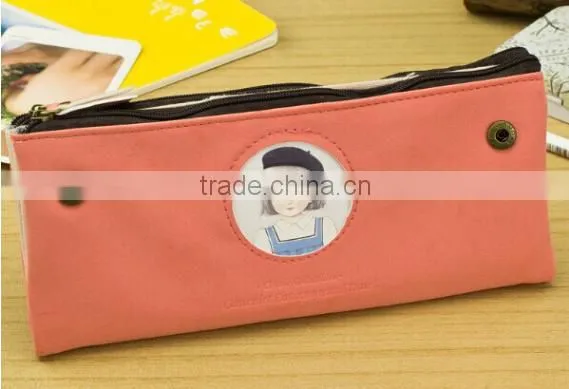 Hot Sale Two Pockets School Pencil Bag/pencil Case photo-4