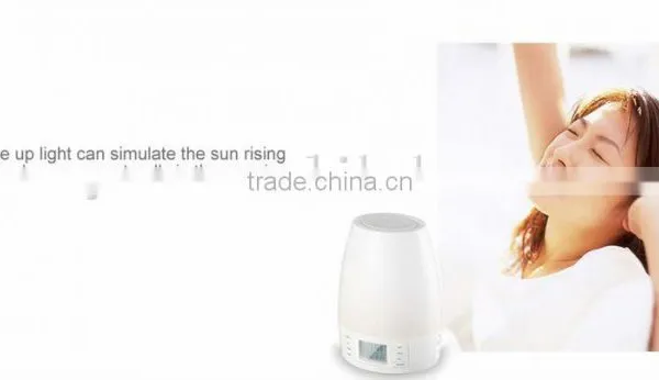 Led 6w Wake up Light Led Round Shape Led Night Lamp Light Music Led Night Lights photo-6