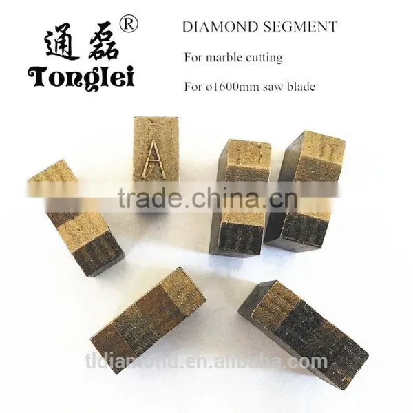 China Top Quality Diamond Segment for Dia1600mm Marble Cutting