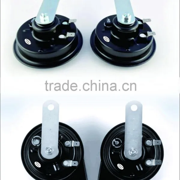 Disk Shaped Magic Voice Waterpoof DC12V Moto Speaker Environment Health Black Auto Parts Eletcric Car Horn photo-2