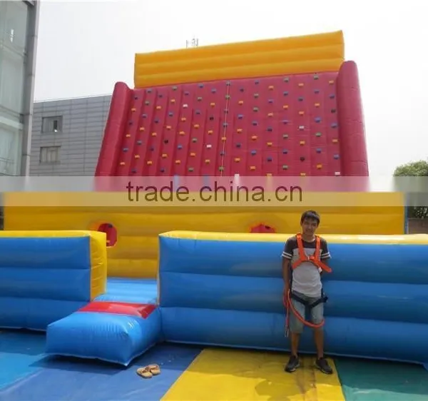 Popular Commercial Inflatable Amusement Park Inflatable Rock Climbing Wall photo-3
