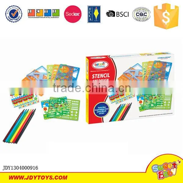 New Design Art Toy Children Originality Spirograph Ruler Toy Set photo-3